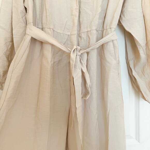 Topshop Wide Leg Long Sleeve Jumpsuit - Picture 8 of 9